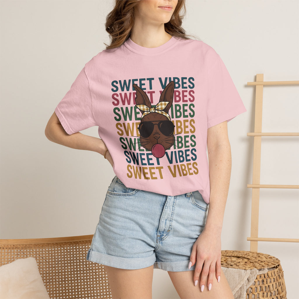 Bunny Glasses Shirt Easter Creature Gift Women Line Art Tee Spectacles T-Shirt Easter Fan Eyewear Tshirt Creature Graphic Hand Drawn Band