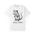 Possum Marshal Shirt Possum Fauna Gift Women Line Art Tee Opossum T-Shirt Possum Fan Opossum Tshirt Wildlife Graphic Hand Drawn Shield
