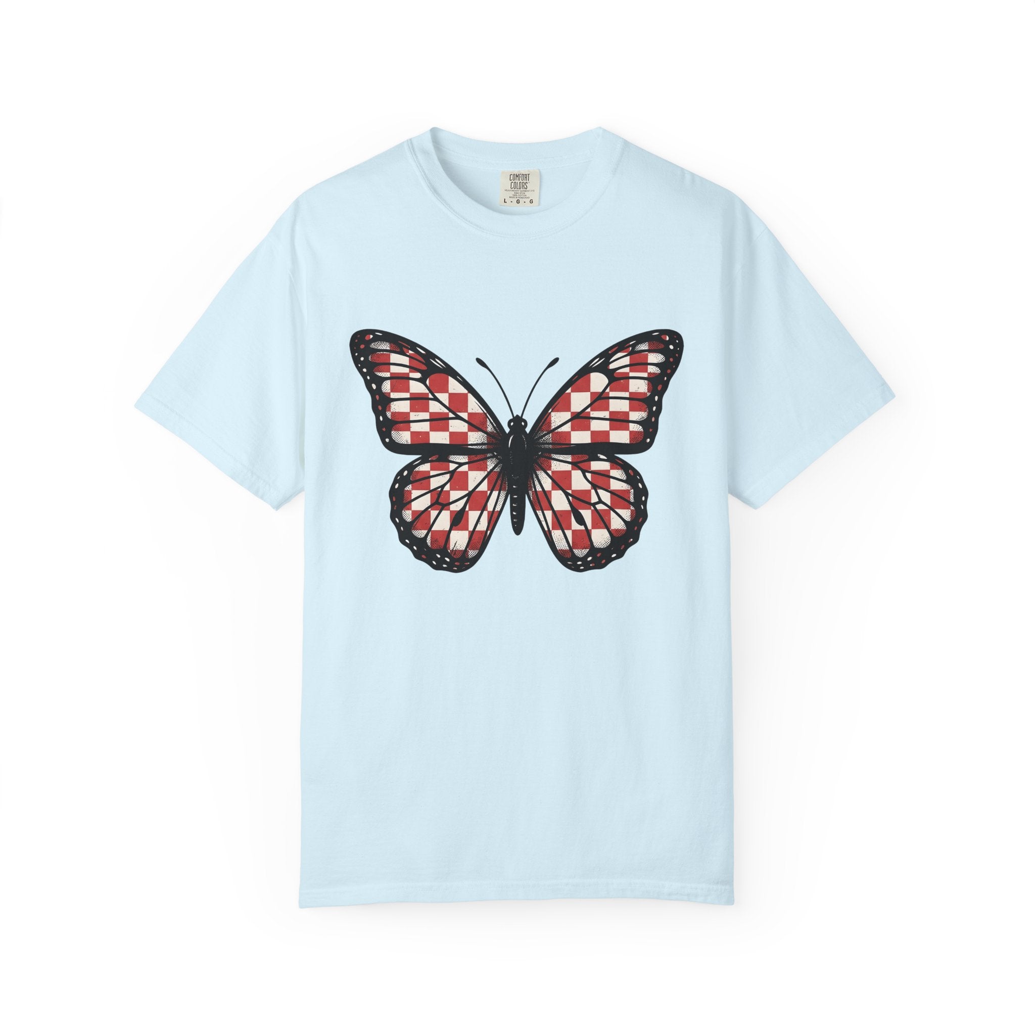 Butterfly Graphic Shirt Mom Nature Gift Women Farmhouse Tee Butterfly T-Shirt Motherhood Fan Rustic Tshirt Environmental Graphic Vintage