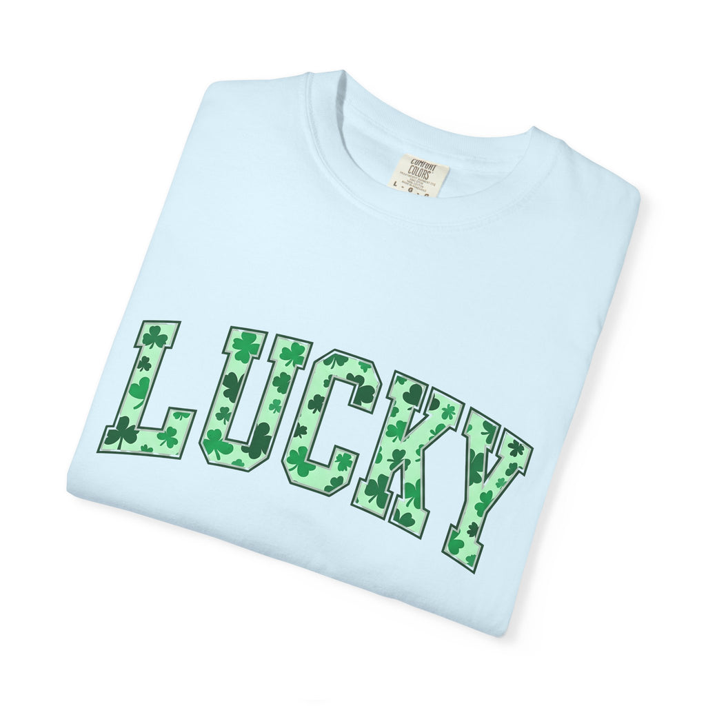 Shamrock Design Shirt St Patrick's Day Celebration Gift Women Vivid Tee Shamrock T-Shirt St Patricks Fan Colorful Tshirt Party Graphic