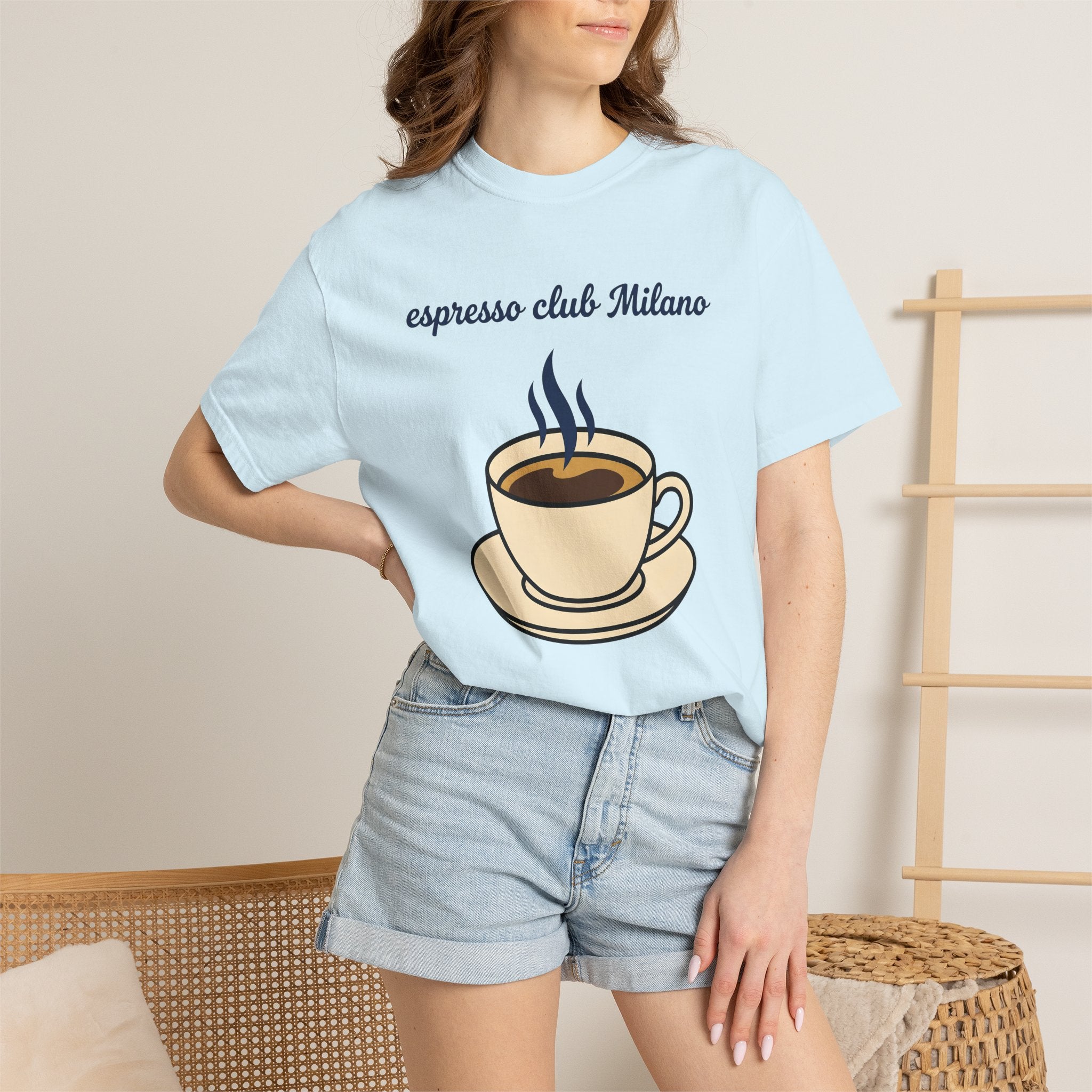 Coffee Cup Shirt Coffee Foodie Gift Women Minimalist Tee Mug T-Shirt Coffee Fan Coffee Mug Graphic Retro Steam Tshirt