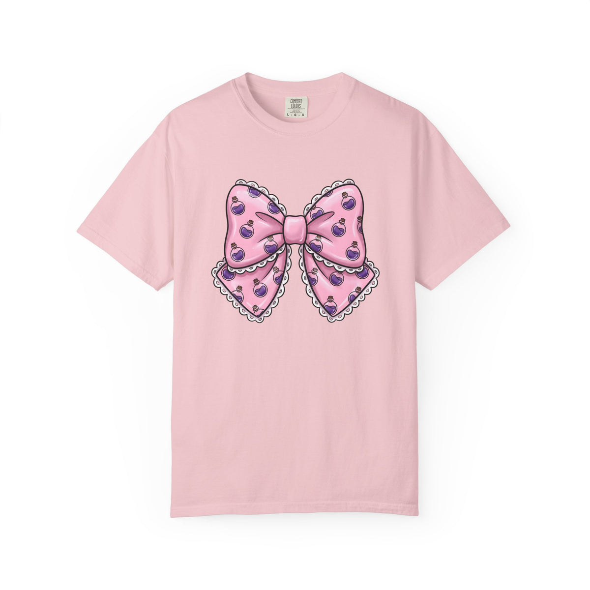 Magic Bow Shirt Halloween Sorcery Unisex Gift Cute Tee Bow T-Shirt Spooky Fan
