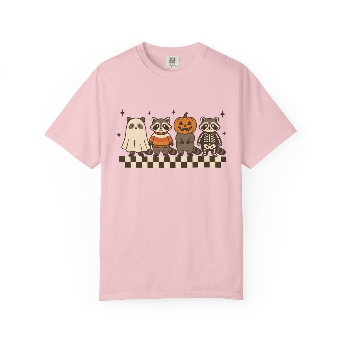 Raccoon Outfits Shirt Halloween Wildlife Unisex Gift Cute Tee Trash Panda