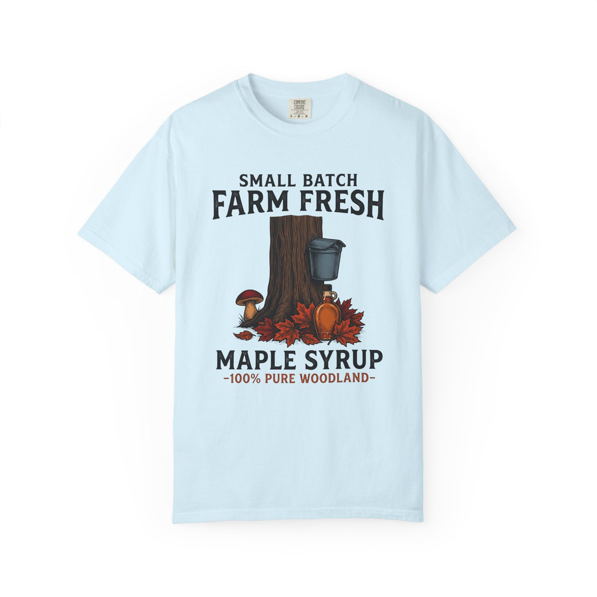 Maple Tree Sketch T-Shirt – Fall Autumn Kitchen Design, Unisex Graphic Tee