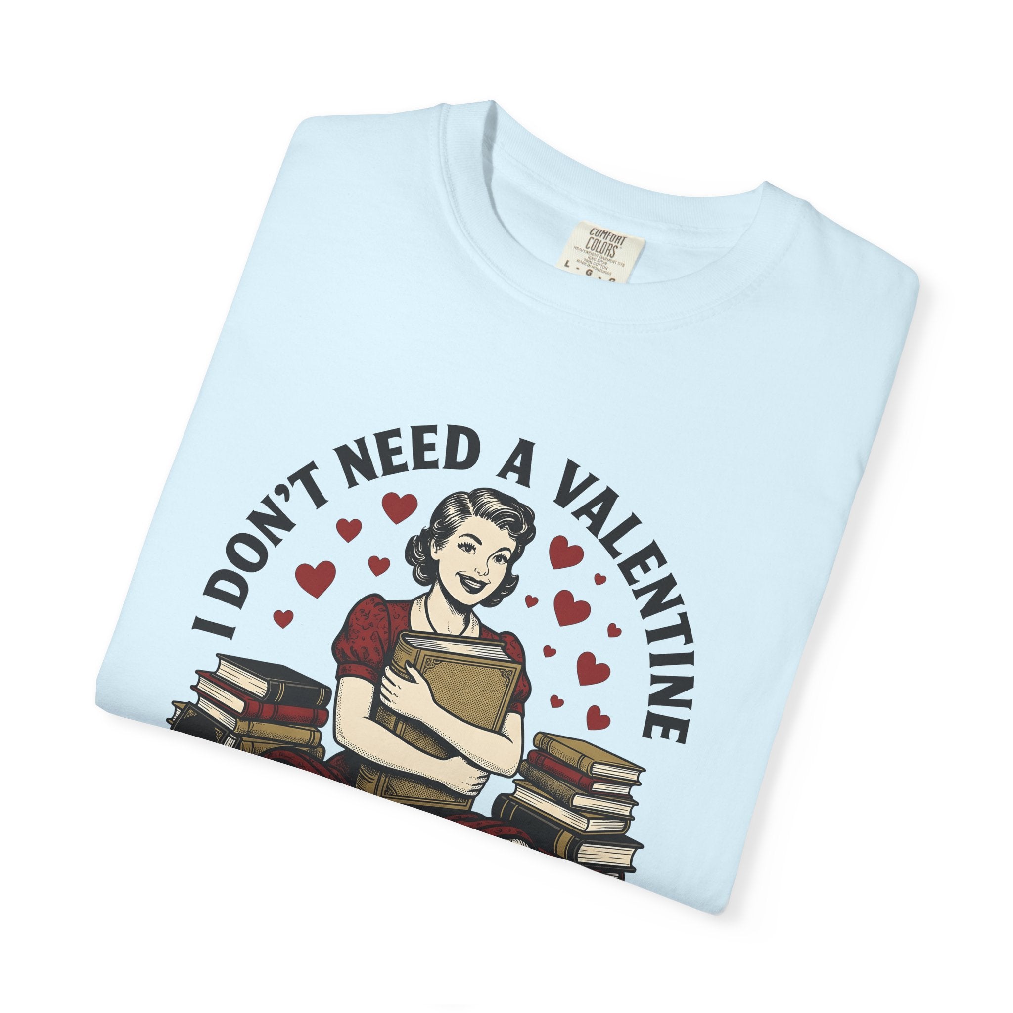 Lady Books Shirt Valentine Literature Gift Women Traditional Tee Bookworm T-Shirt Cupid Fan Classic Tshirt Novel Graphic Heritage Romantic