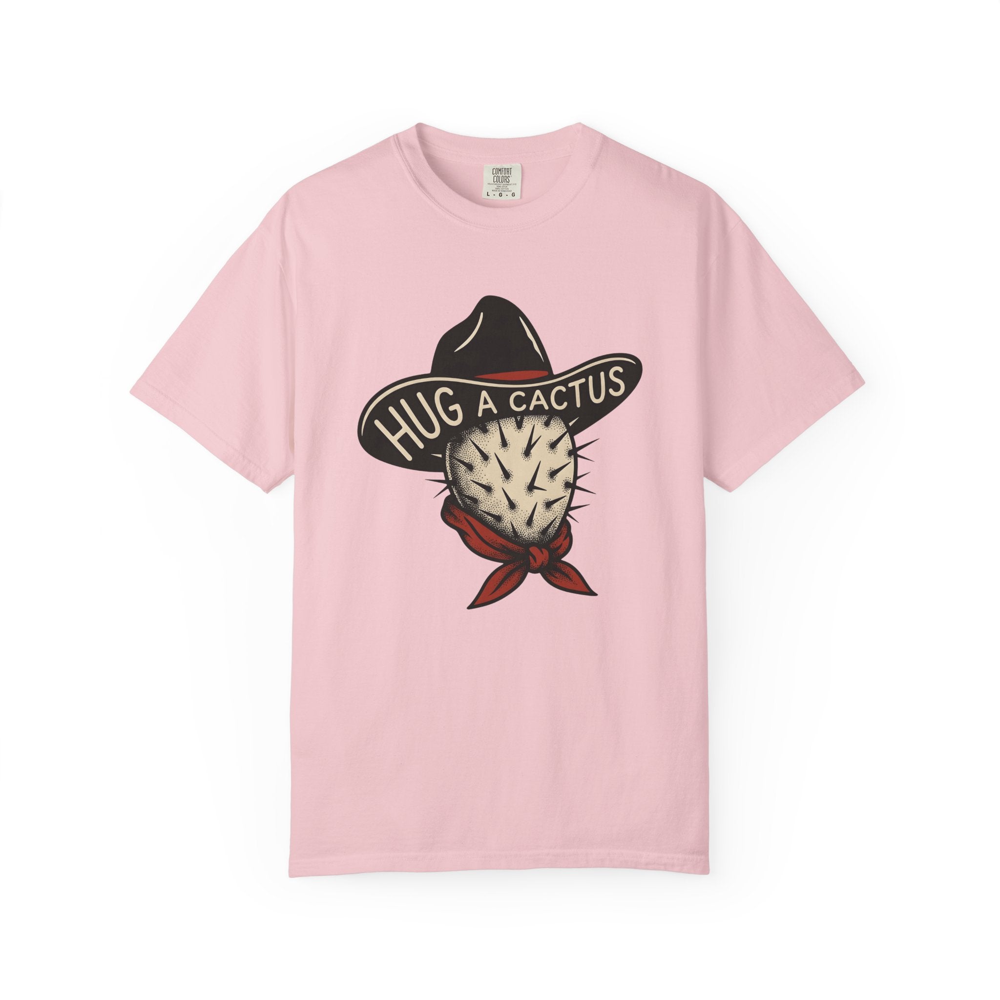 Cactus Cowboy Hat Shirt Cowgirl Western Gift Women Vintage Tee Succulent T-Shirt Rodeo Fan Distressed Tshirt Country Graphic Retro Bandana