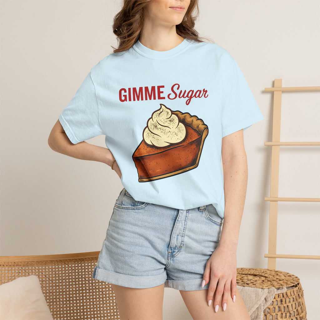 Pumpkin Tart Shirt Holiday Cuisine Gift Women Shabby Chic Tee Pumpkin Pie T-Shirt Holiday Fan Dessert Tshirt Food Graphic Classic Cream