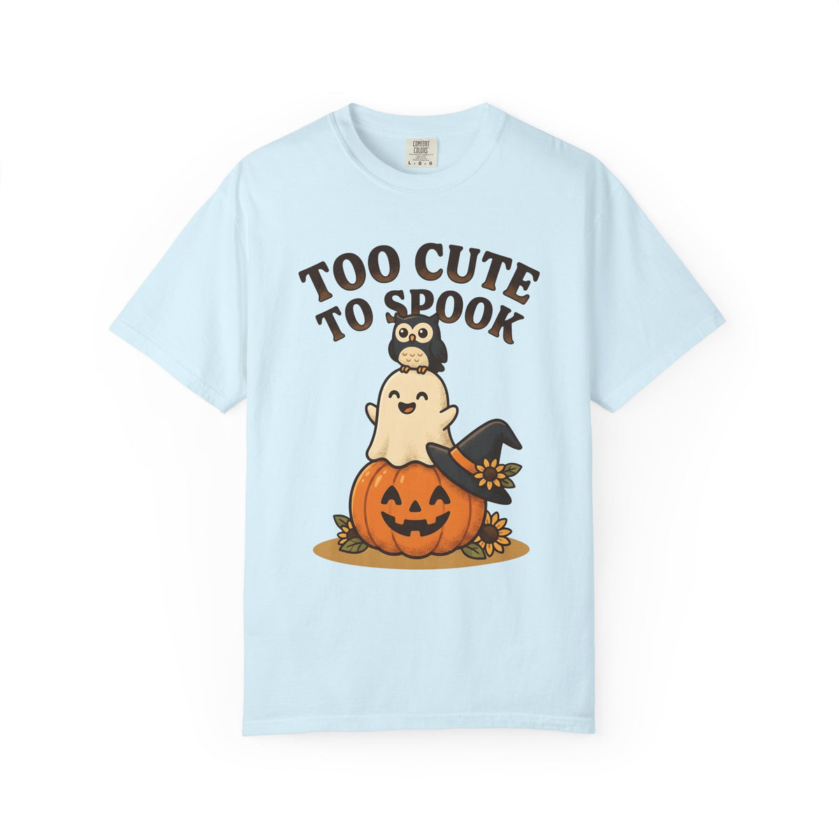 Spooky Pumpkin Shirt Halloween Autumn Unisex Gift Adorable Tee Gourd T-Shirt