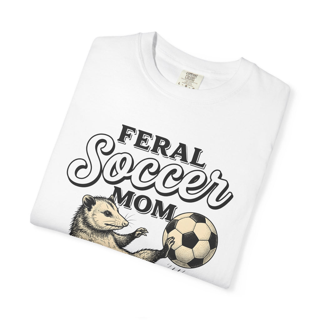 Possum Football Shirt Moms Exercise Gift Women Classic Tee Opossum T-Shirt Mother Fitness Enthusiast Vintage Tshirt Workout Graphic Doodle