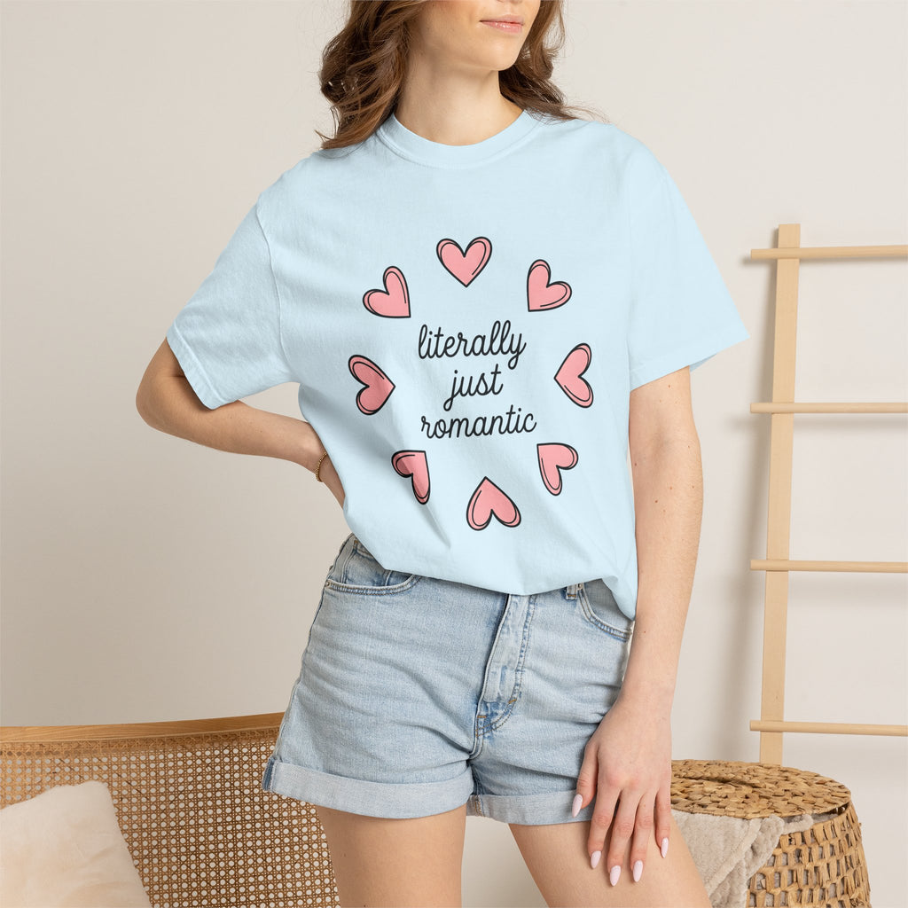Pink Heart Graphic Shirt Romantic Valentine Gift Women Playful Tee Heart T-Shirt Romance Fan Cute Tshirt Love Graphic Minimalist Hand Drawn