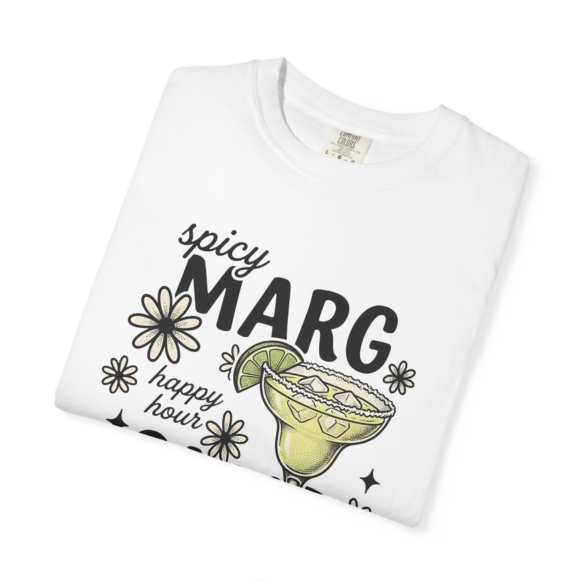 Margarita Drink Shirt Drinks Event Gift Women Old School Tee Cocktail T-Shirt Cocktail Fan Retro Tshirt Party Graphic Doodle Lime Slice
