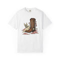 Cowboy Boot Cherub Shirt Valentine Western Gift Women Tattoo Style Tee Cherubim T-Shirt Cupid Fan Tattooed Tshirt Rodeo Graphic Vintage Pink