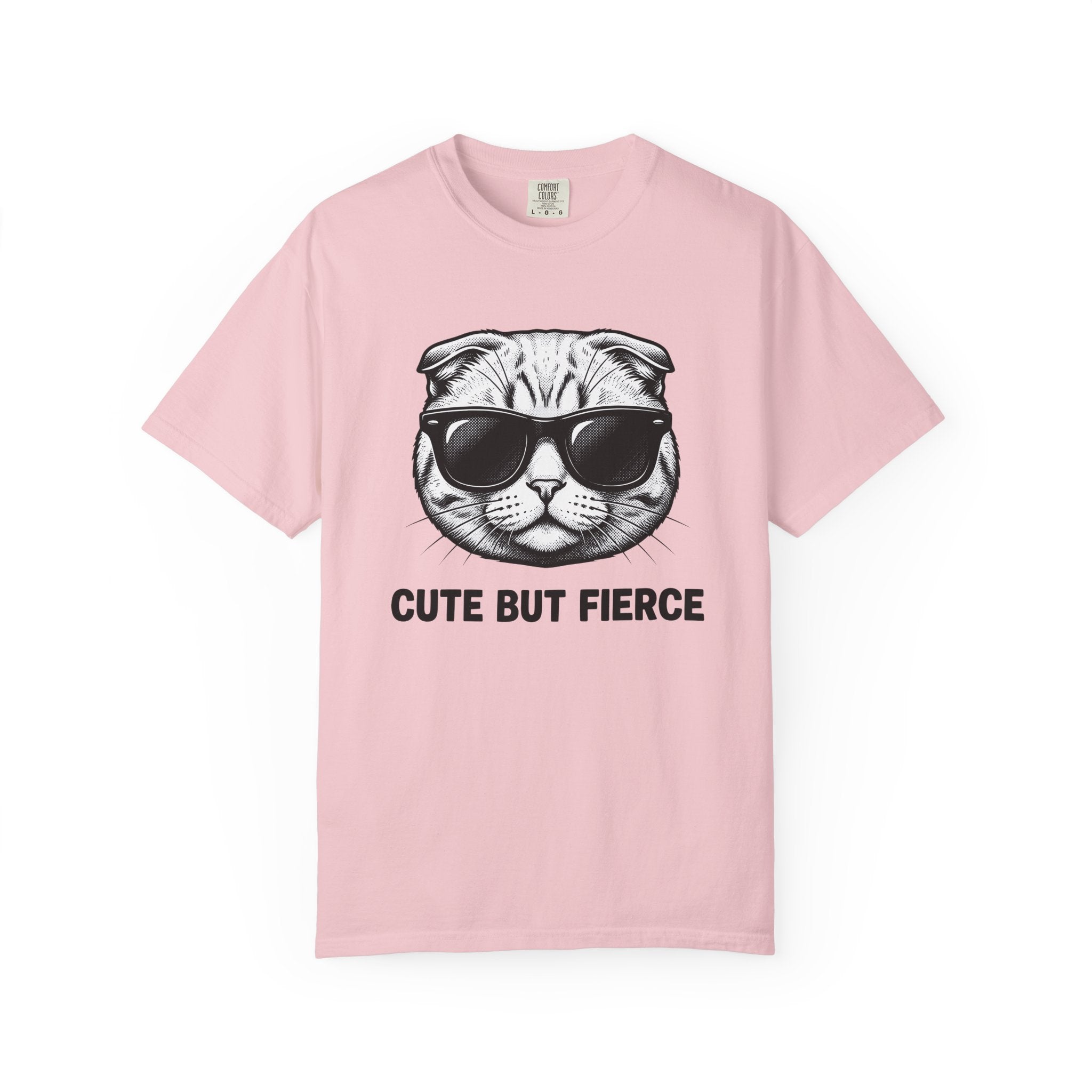 Cat Sunglasses Shirt Cat Humor Gift Women Bold Tee Cool Cat T-Shirt Feline Fan Retro Tshirt Funny Graphic Cat Vintage Whiskers Tshirt