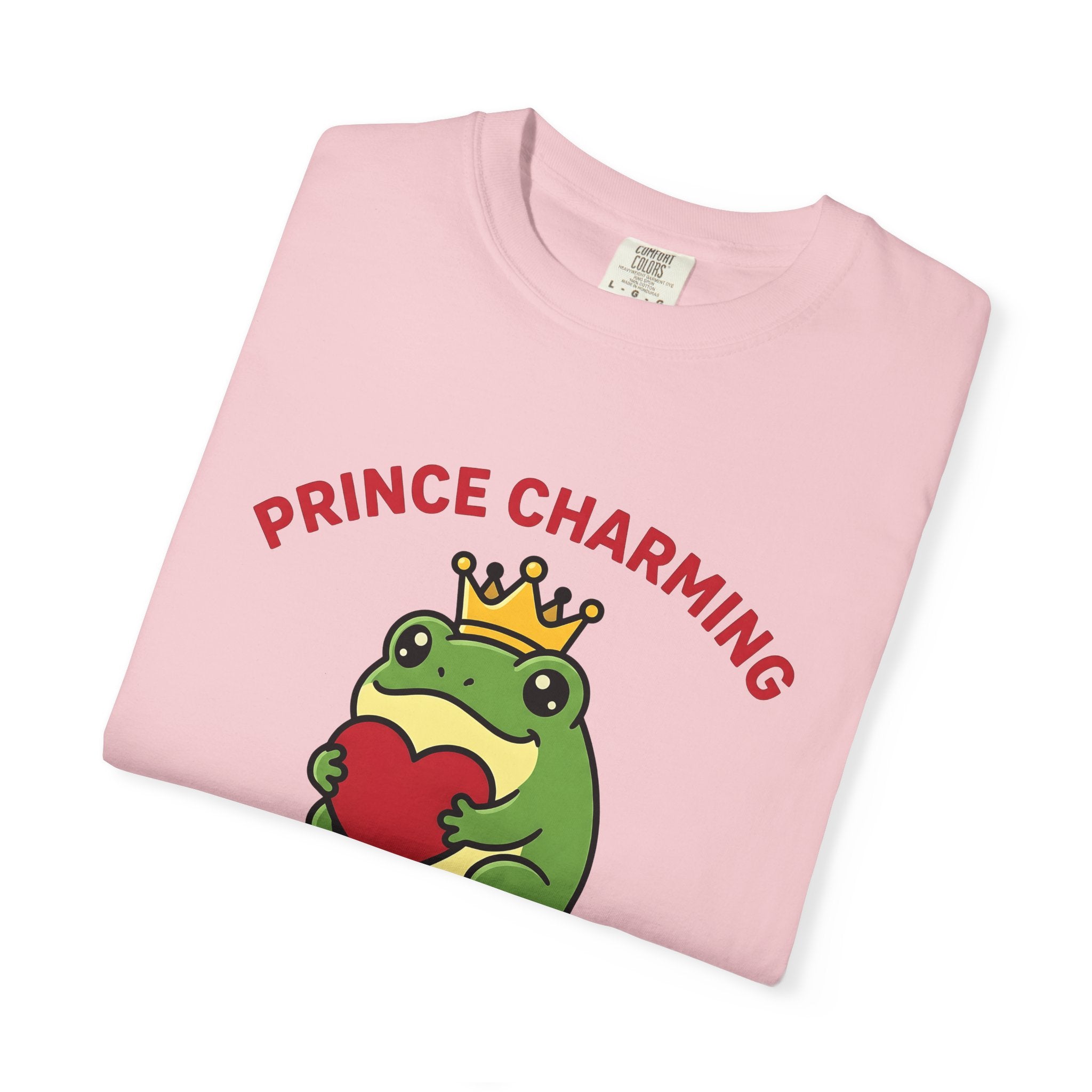 Frog Crown Shirt St. Valentine's Day Creature Gift Women Kawaii Tee Toad T-Shirt Valentine Fan Cute Tshirt Animal Graphic Animated Heart