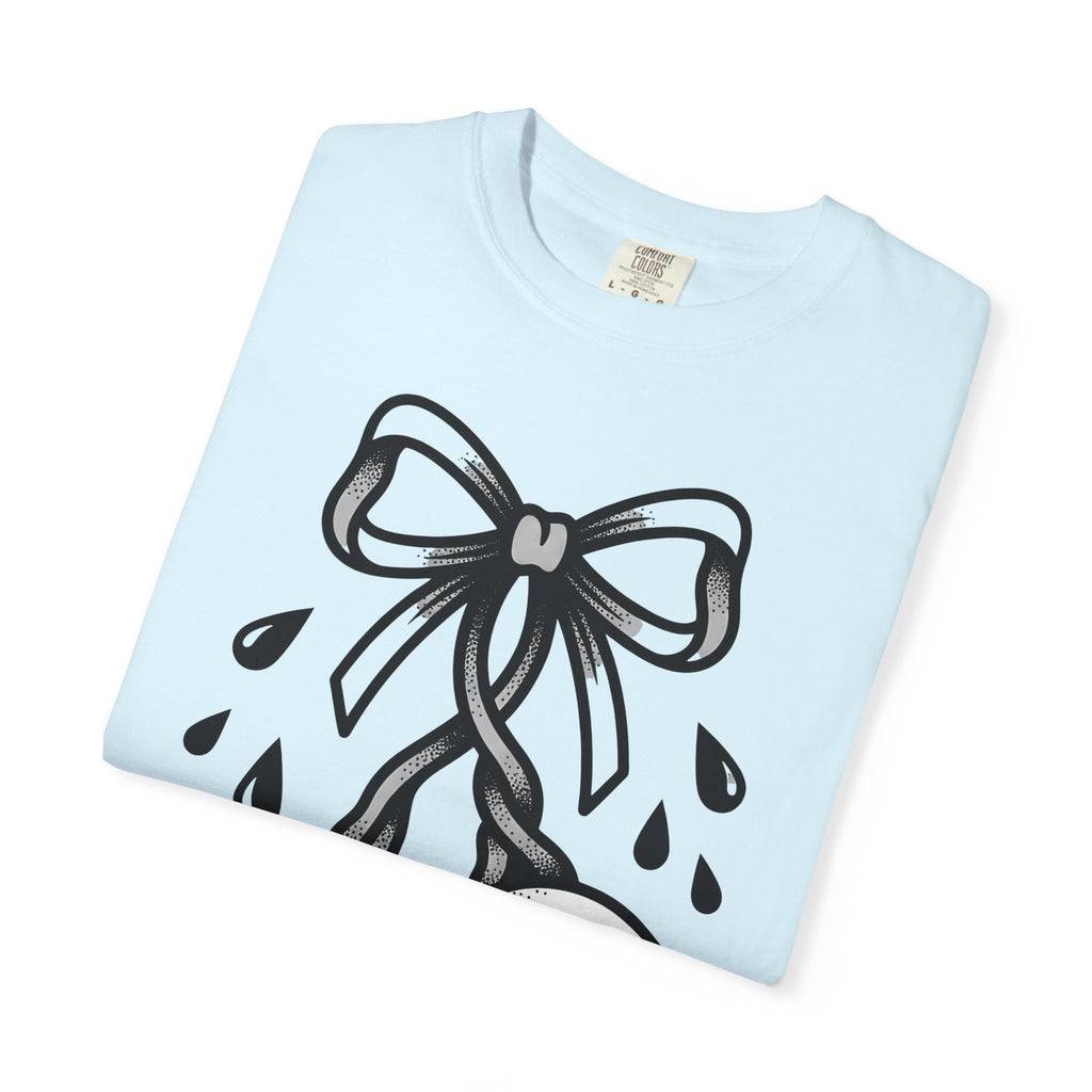 Eye Bow Shirt Halloween Macabre Gift Women Neo Traditional Tee Eyebrow T-Shirt Horror Fan Tattoo Tshirt Dark Graphic Antique Water Droplet