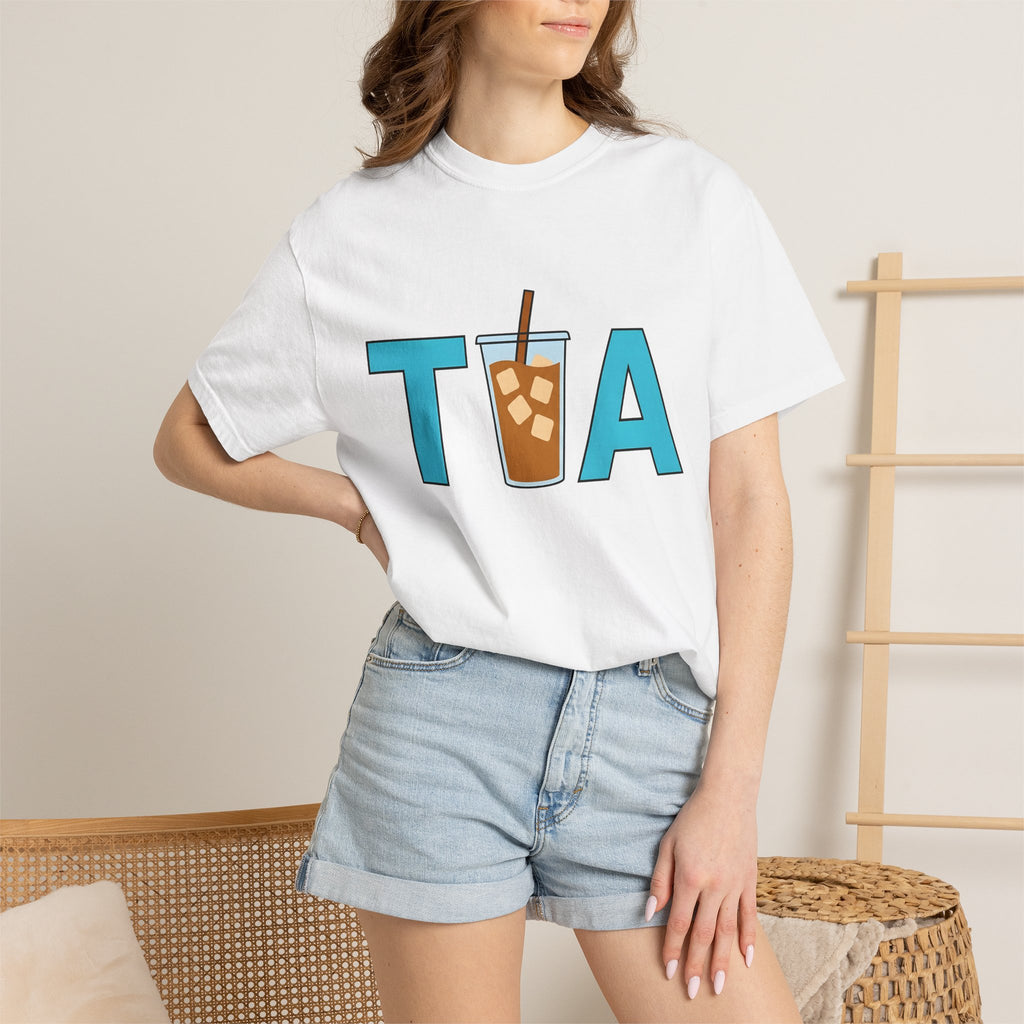 Cold Coffee Cup Shirt Drinks Cuisine Gift Women Simple Tee Coffee Mug T-Shirt Beverage Fan Coffee Cup Tshirt Food Graphic Contemporary
