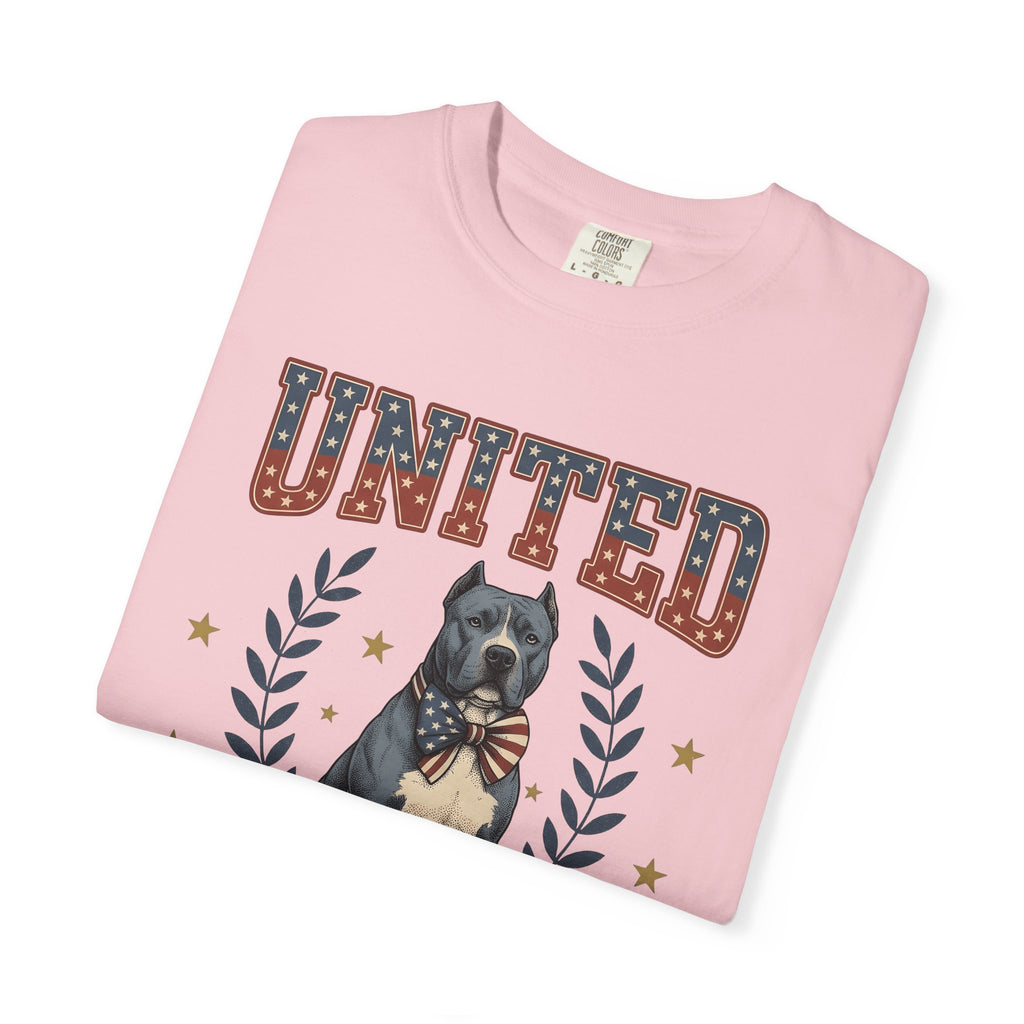 Bully Breed Shirt America 4Th Of July Heritage Gift Women Hand Drawn Tee Pitbull T-Shirt Patriot Fan Illustrated Tshirt Traditional Graphic
