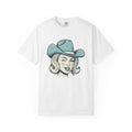 Cowgirl Face Shirt Cowgirl Cowboy Gift Women Illustration Tee Rodeo Queen T-Shirt Cowgirl Fan Western Tshirt Cowboy Graphic Line Art Cowboy