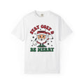 Santa Mug Shirt Christmas Coffee Gift Women Cartoon Tee Mug T-Shirt Christmas Fan Coffee Tshirt Caffee Graphic Retro Stars Tshirt