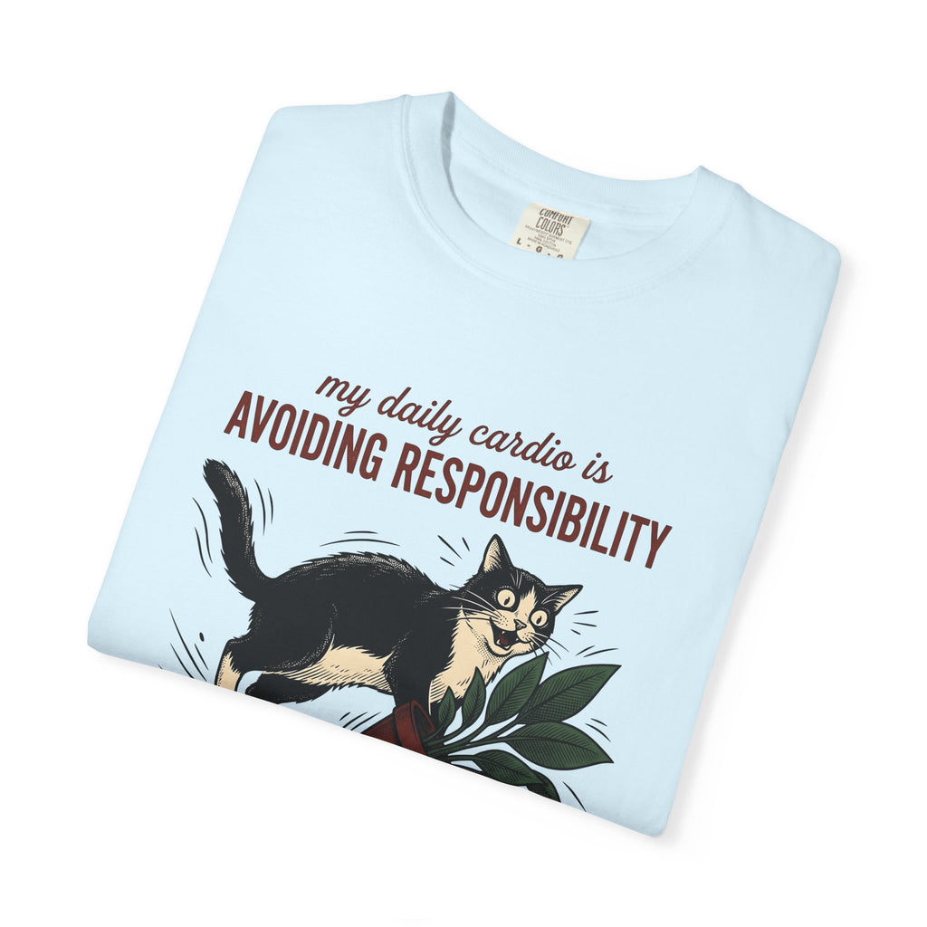 Tuxedo Cat Shirt Cat Humor Gift Women Vintage Tee Cat T-Shirt Cat Fan Retro Tshirt Funny Graphic Hand Drawn Houseplant Tshirt