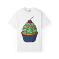 Cupcake Treat Shirt Desserts Cooking Gift Women Graphic Tee Muffin T-Shirt Pastry Fan Typography Tshirt Baking Design Vintage Cherry Tshirt