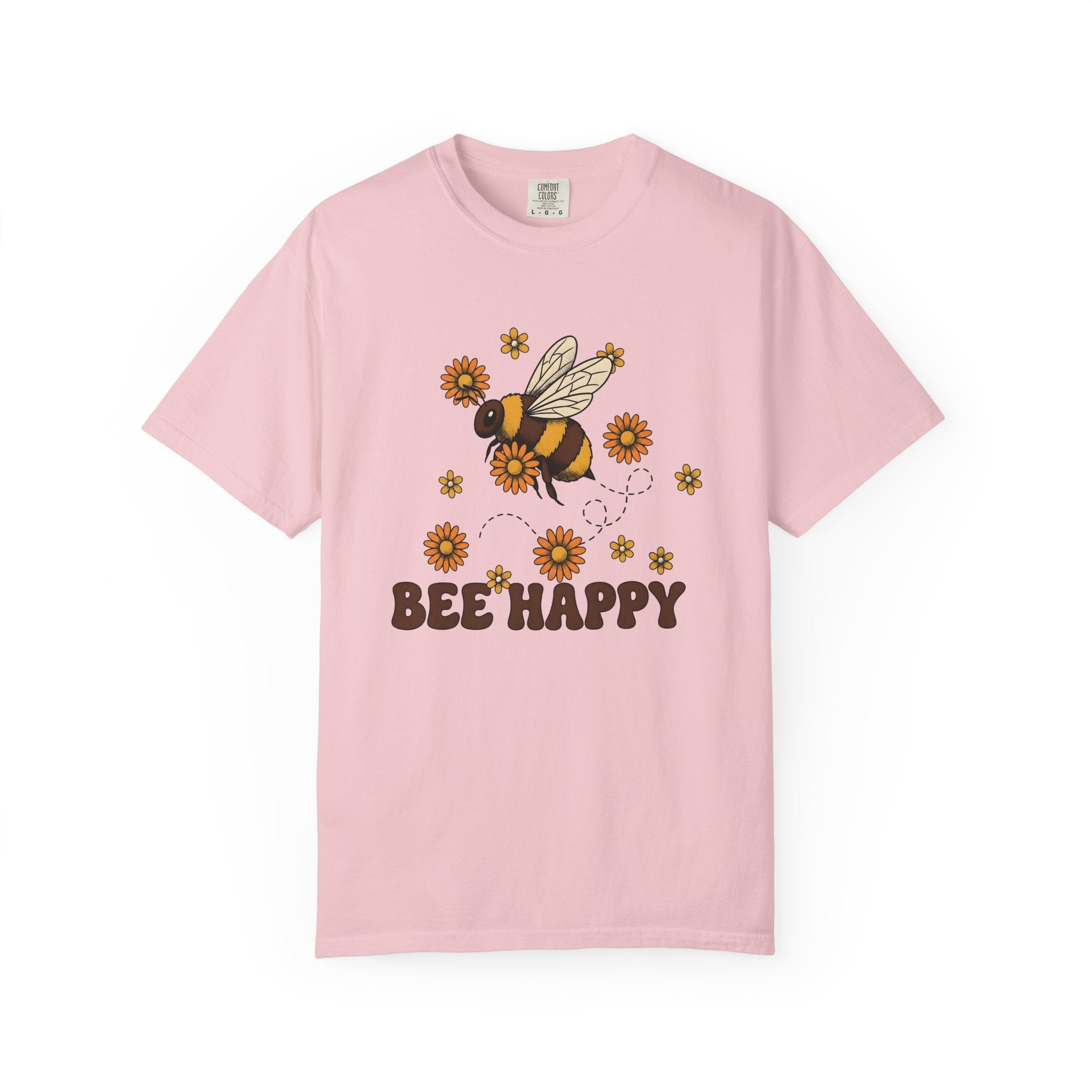 Bee Drawing Shirt Cottagecore Wilderness Gift Women Playful Tee Honeybee T-Shirt Cottage Fan Whimsical Tshirt Nature Graphic Hand Drawn