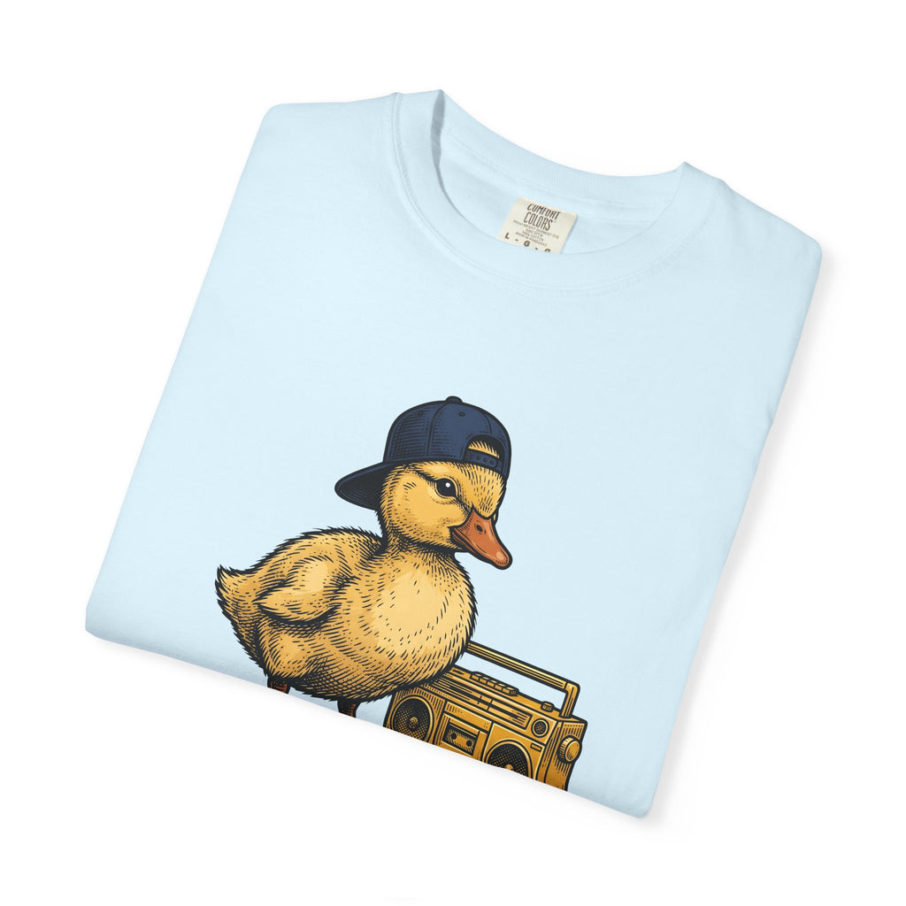 Duck Graphic Shirt Easter Animal Gift Women Vintage Tee Duck T-Shirt Easter Fan Fowl Graphic Retro Tshirt Creature Illustration Hand Drawn