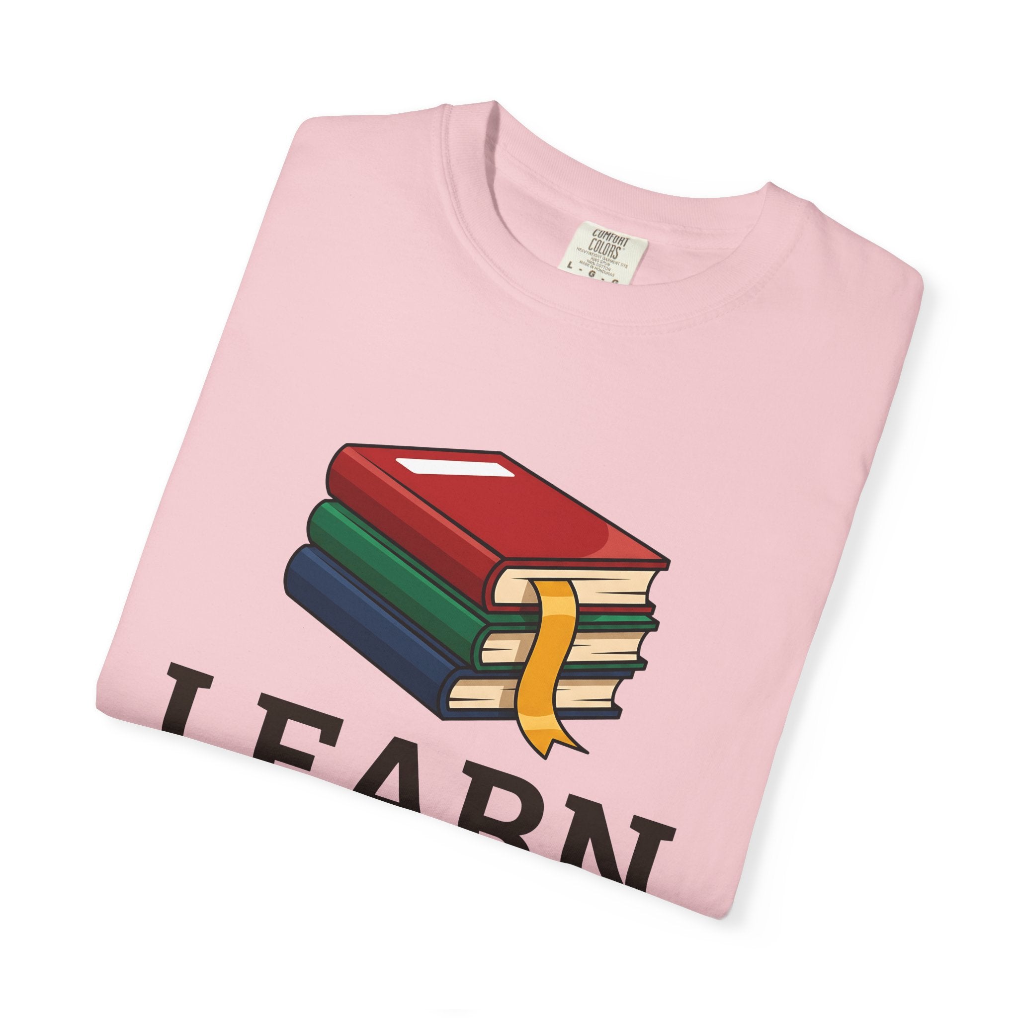 Stacked Volumes Shirt Teachers Schooling Gift Women Animated Tee Book Stack T-Shirt Educator Enthusiast Cartoon Tshirt Education Graphic