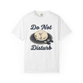 Napping Cat Shirt Cat Comfort Gift Women Retro Tee Kitten T-Shirt Cat Fan Vintage Tshirt Cozy Graphic Sketch House Shoes Tshirt