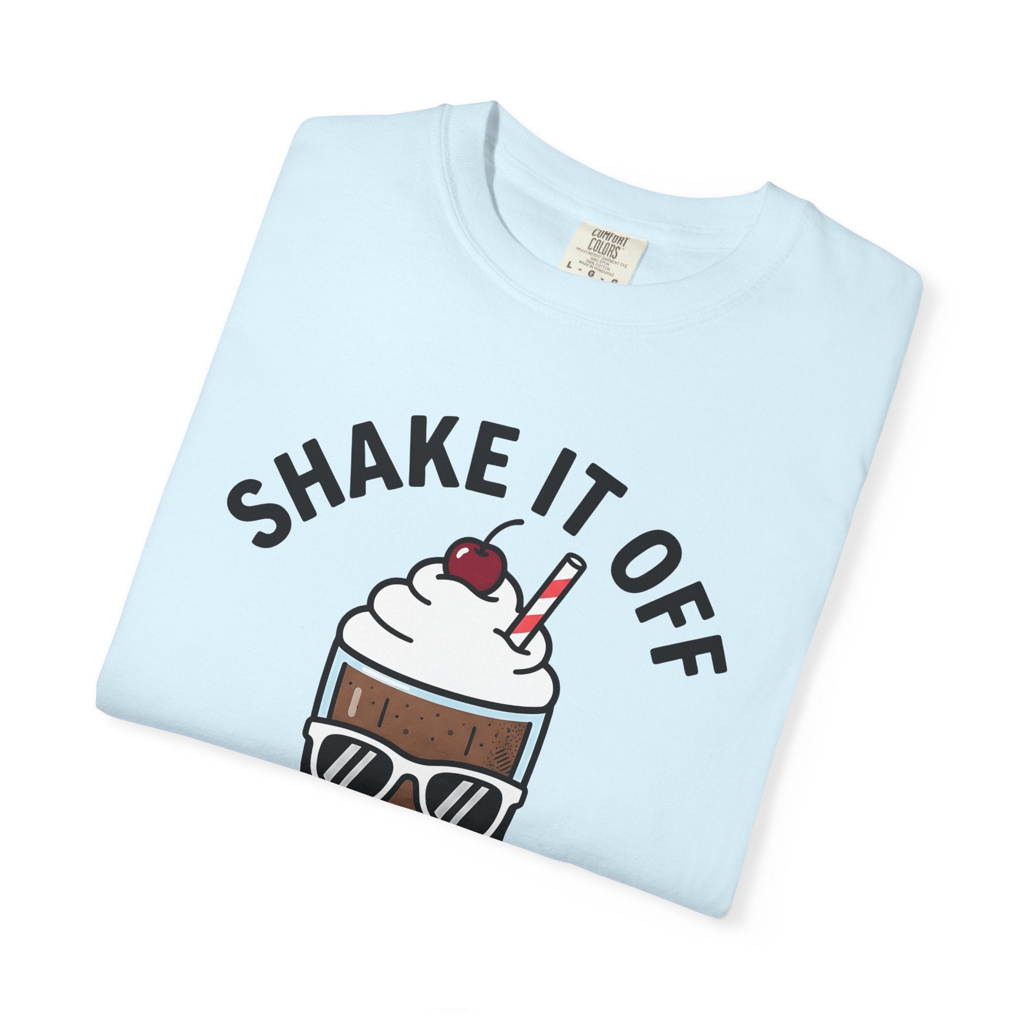 Milkshake Clipart Shirt Desserts Warm Weather Gift Women Kawaii Tee Milkshake T-Shirt Dessert Fan Cartoon Tshirt Summer Graphic Pop Art Red