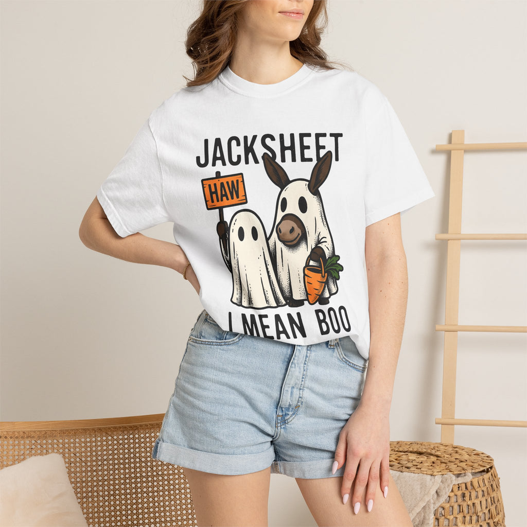 Donkey Phantom Shirt Halloween Creatures Gift Women Animated Tee Burro T-Shirt Horror Fan Cartoon Tshirt Monster Graphic Classic Root Tshirt