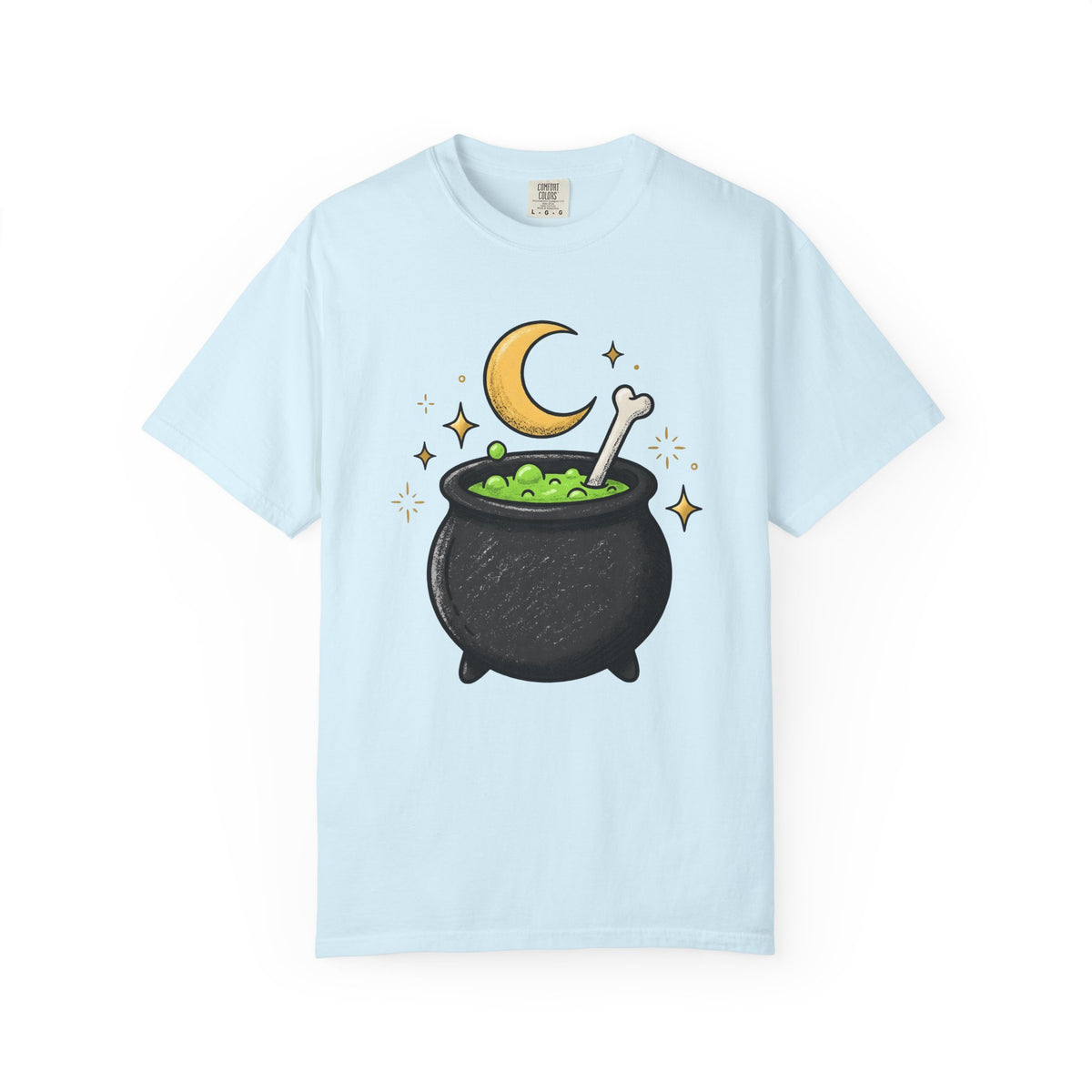 Magic Cauldron Shirt Halloween Sorcery Unisex Gift Animated Tee Cauldron T-Shirt