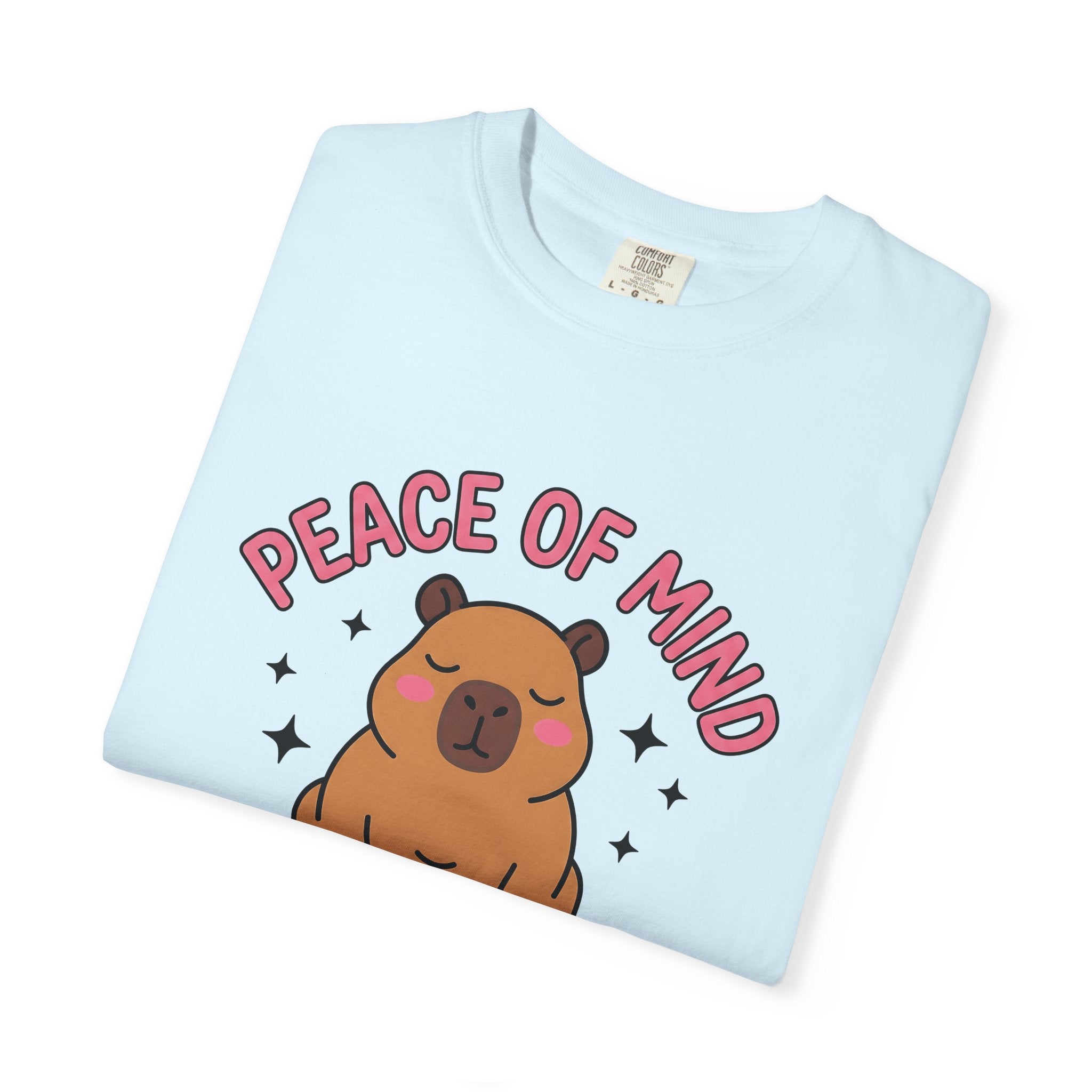 Capybara Illustration Shirt Funny Wildlife Gift Women Cute Tee Rodent T-Shirt Humor Fan Cartoon Tshirt Animal Graphic Comic Sparkles Tshirt