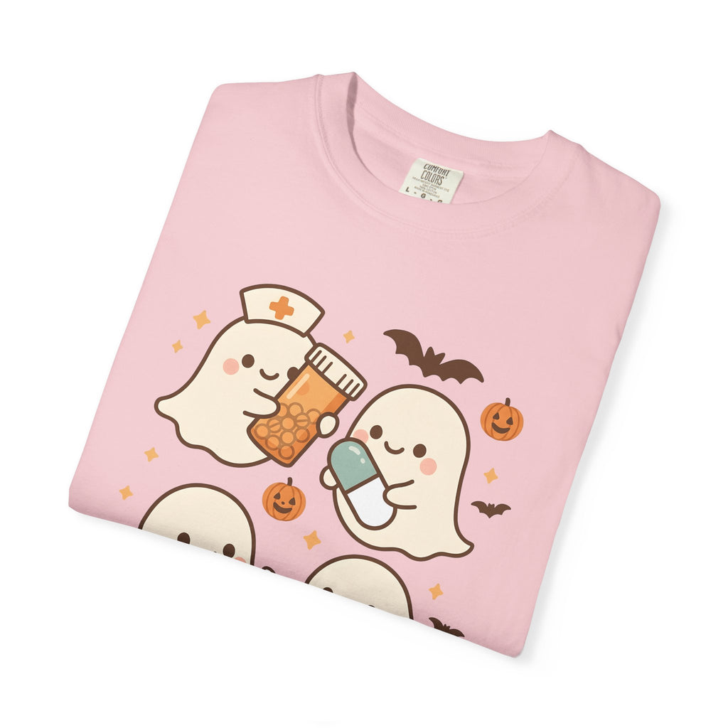 Phantom Nurse Shirt Nurses Festival Gift Women Chibi Tee Nurse T-Shirt Nursing Enthusiast Cute Tshirt Carnival Graphic Animated Gourd Tshirt