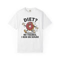Donut Character Shirt Desserts Humor Gift Women Cartoon Tee Doughnut T-Shirt Pastry Fan Comic Tshirt Funny Graphic Retro Sprinkles Tshirt