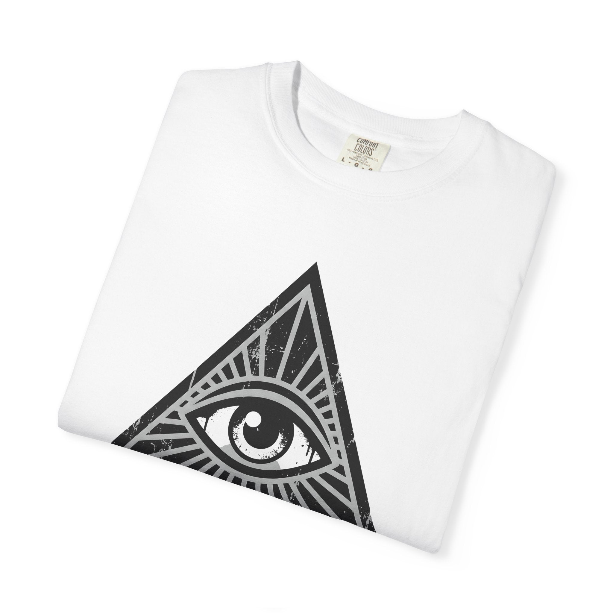 All Seeing Eye Shirt Boho Chic Spiritual Gift Women Grunge Tee Eye Of Providence T-Shirt Bohemian Fan Distressed Tshirt Mystical Graphic