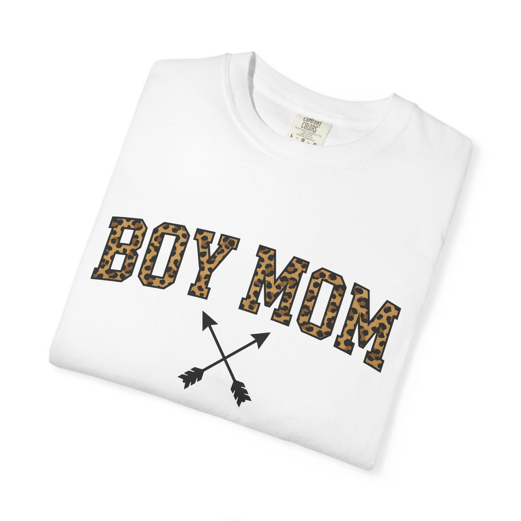 Spotted Text Design Shirt Moms Nature Print Gift Women Thick Tee Typography T-Shirt Motherhood Fan Bold Tshirt Wilderness Graphic Bare Arrow
