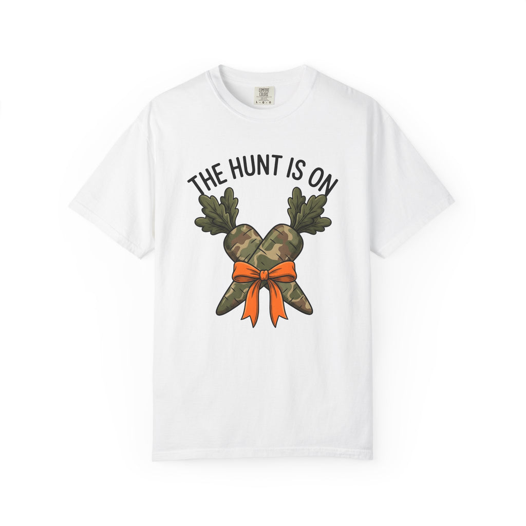 Camo Carrots Shirt Easter Survival Gift Women Animated Tee Carrot T-Shirt Easter Fan Cartoon Tshirt Wilderness Graphic Hand Drawn Carrot Bow