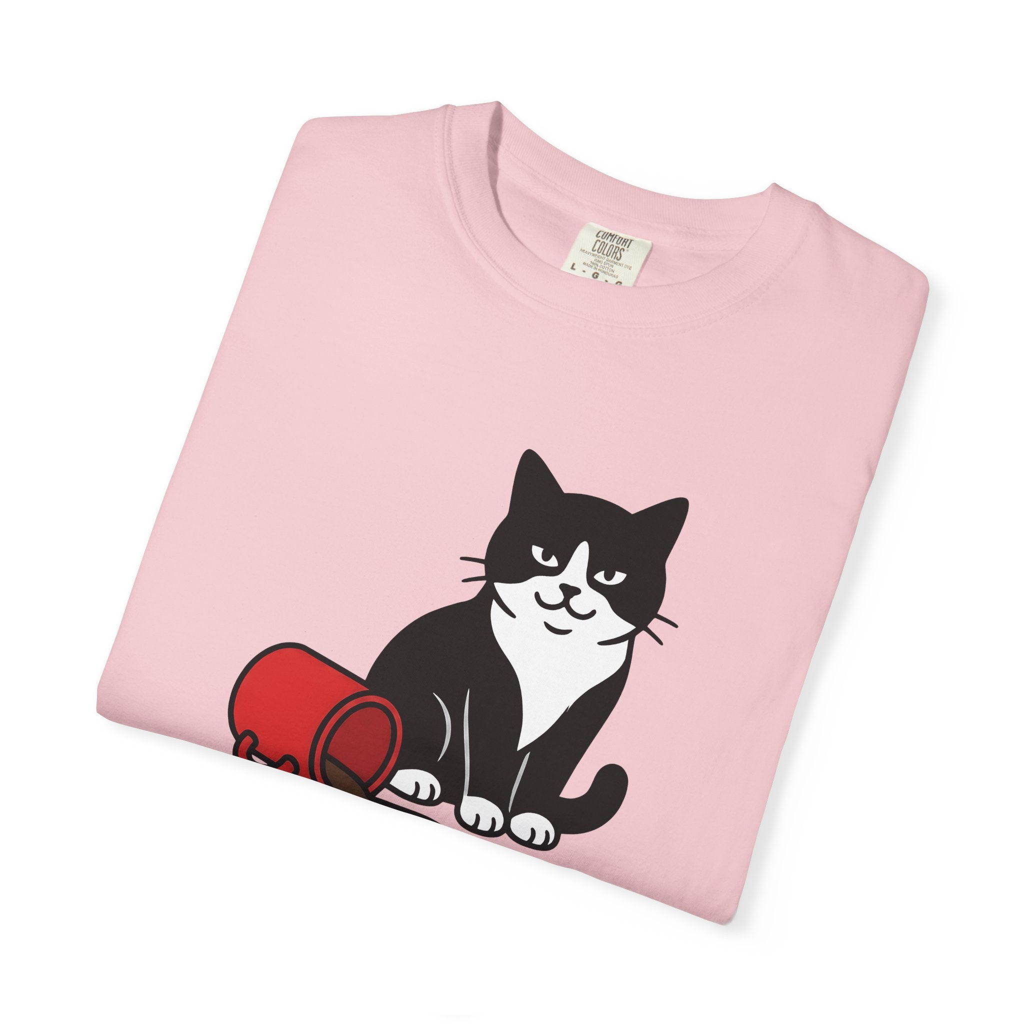 Tuxedo Cat Shirt Cat Funny Gift Women Anime Tee Cat T-Shirt Feline Fan Manga Tshirt Humor Graphic Clean Mug Tshirt