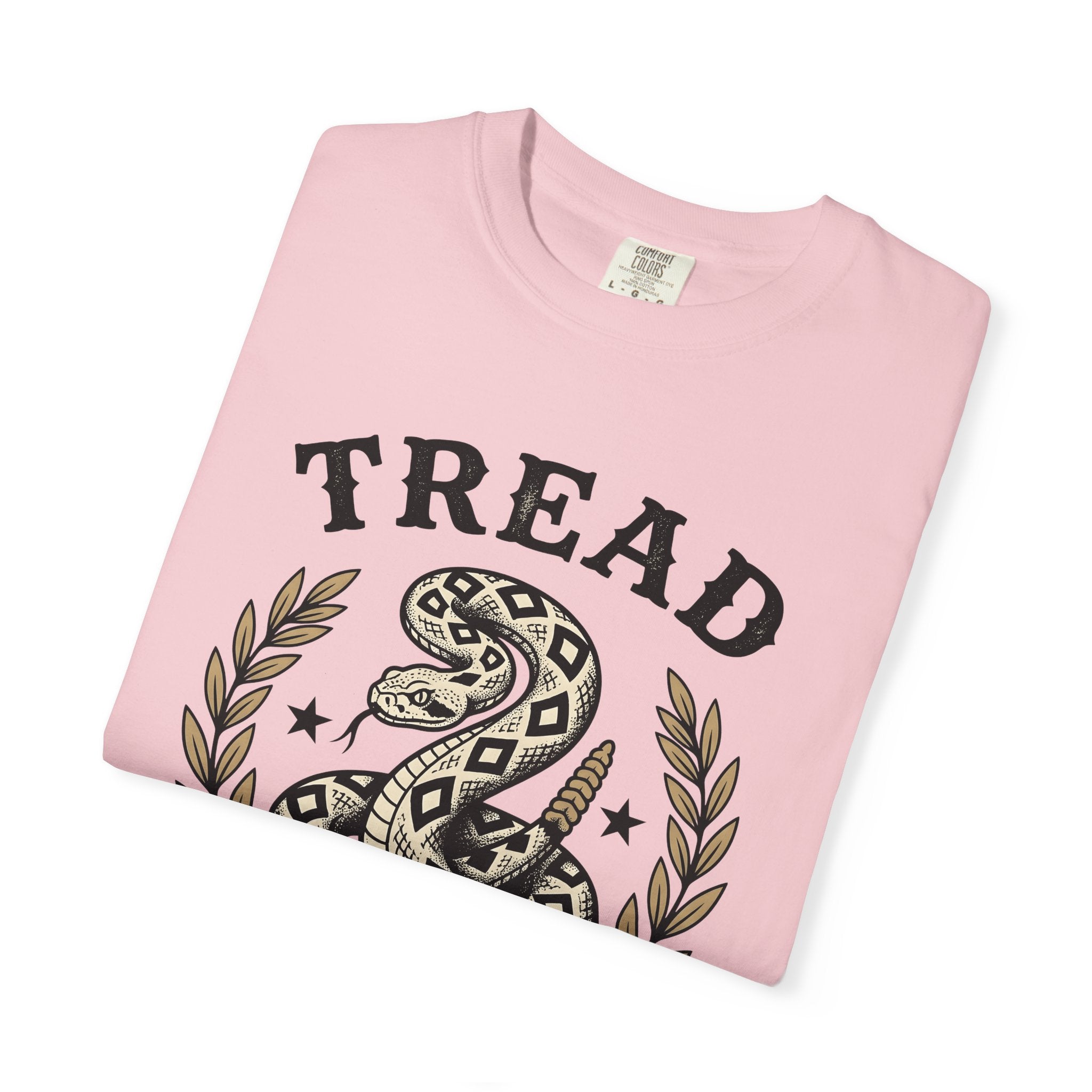 Rattlesnake Design Shirt Cowgirl Viper Gift Women Sketch Tee Snake T-Shirt Rodeo Fan Rattler Tshirt Venomous Graphic Farmhouse Laurel Crown