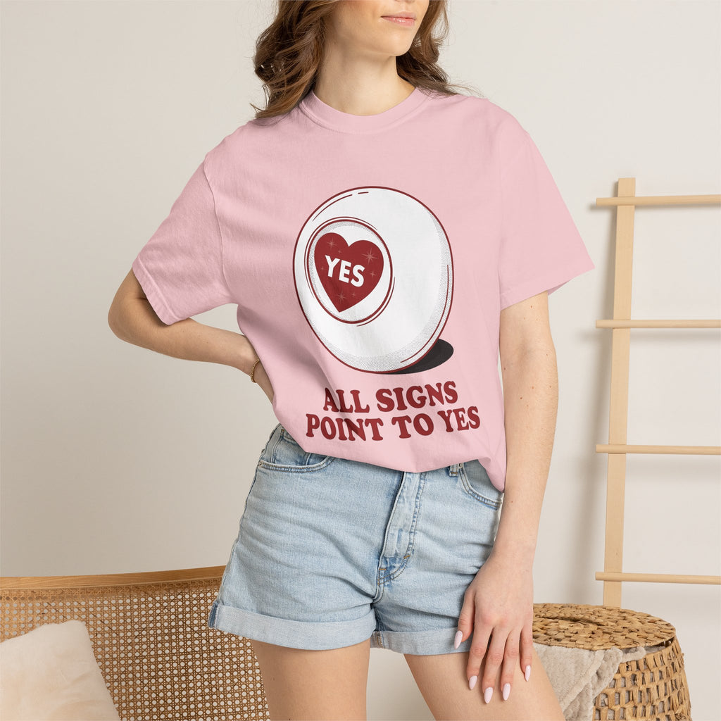 Fortune Ball Shirt Funny Romance Gift Women Classic Tee Crystal Ball T-Shirt Humor Fan Retro Tshirt Love Graphic Old School Symbol Tshirt
