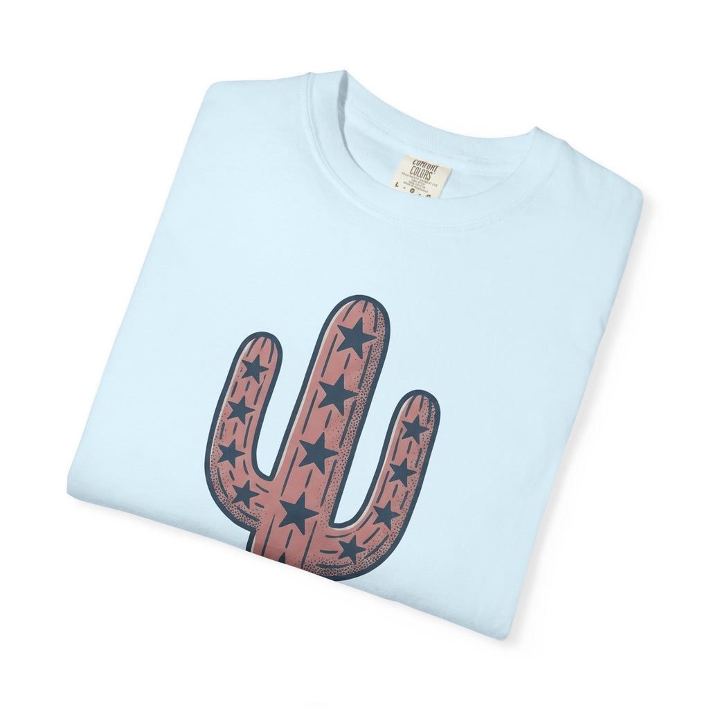 Cactus Art Shirt Cowgirl Wilderness Gift Women Cowboy Tee Succulent T-Shirt Rodeo Fan Western Tshirt Outdoor Graphic Retro Star Shapes