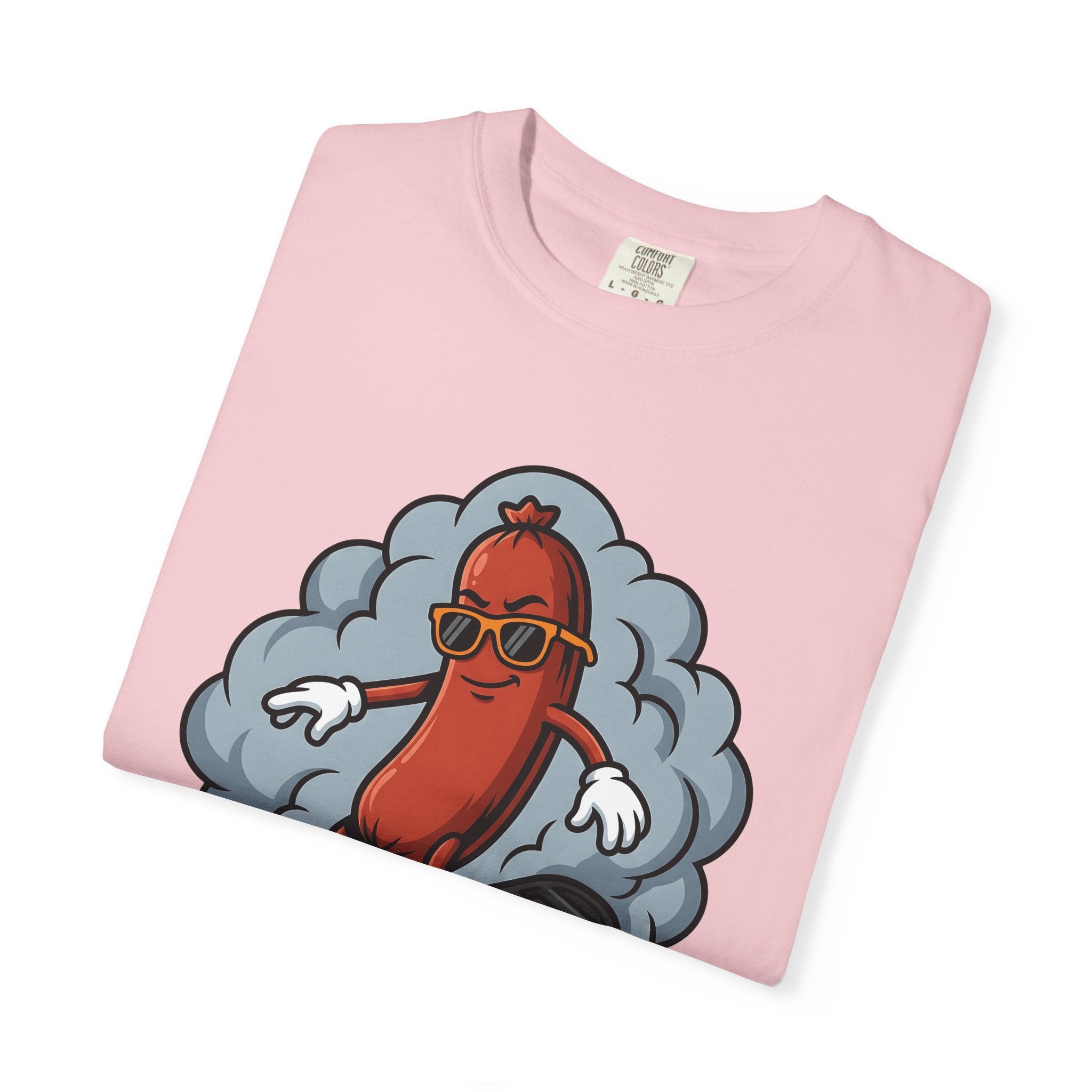 Kielbasa Skateboard Shirt Sports Recipe Gift Women Doodle Tee Skateboard T-Shirt Athlete Fan Hand Drawn Tshirt Cooking Graphic Vibrant Cool