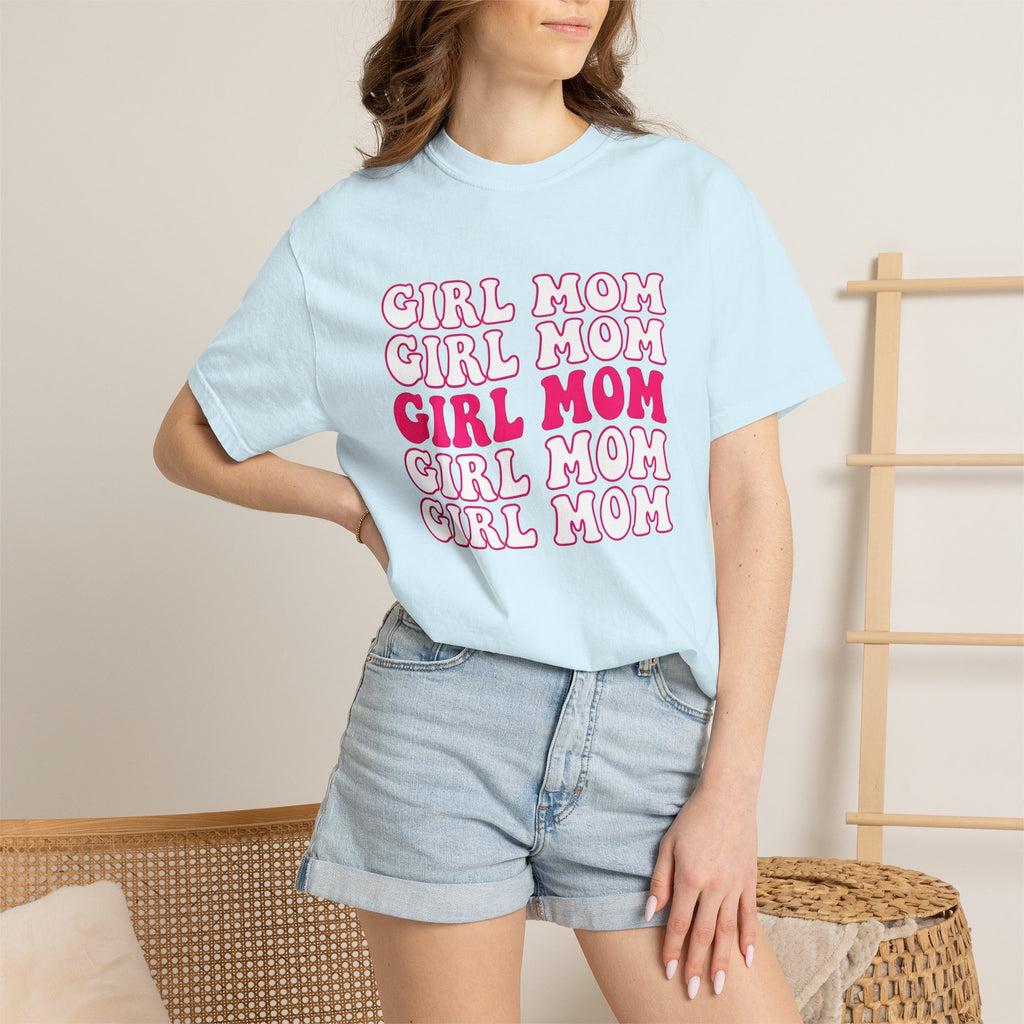 Thick Letter Motif Shirt Moms Household Gift Women Funky Tee Typography T-Shirt Motherhood Fan Retro Tshirt Domestic Graphic Classic Blush