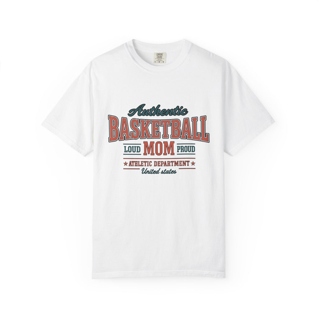Basketball Mother Shirt Moms Exercise Gift Women Sporty Tee Basketball Mom T-Shirt Mom Enthusiast Athletic Tshirt Fitness Graphic Nostalgic
