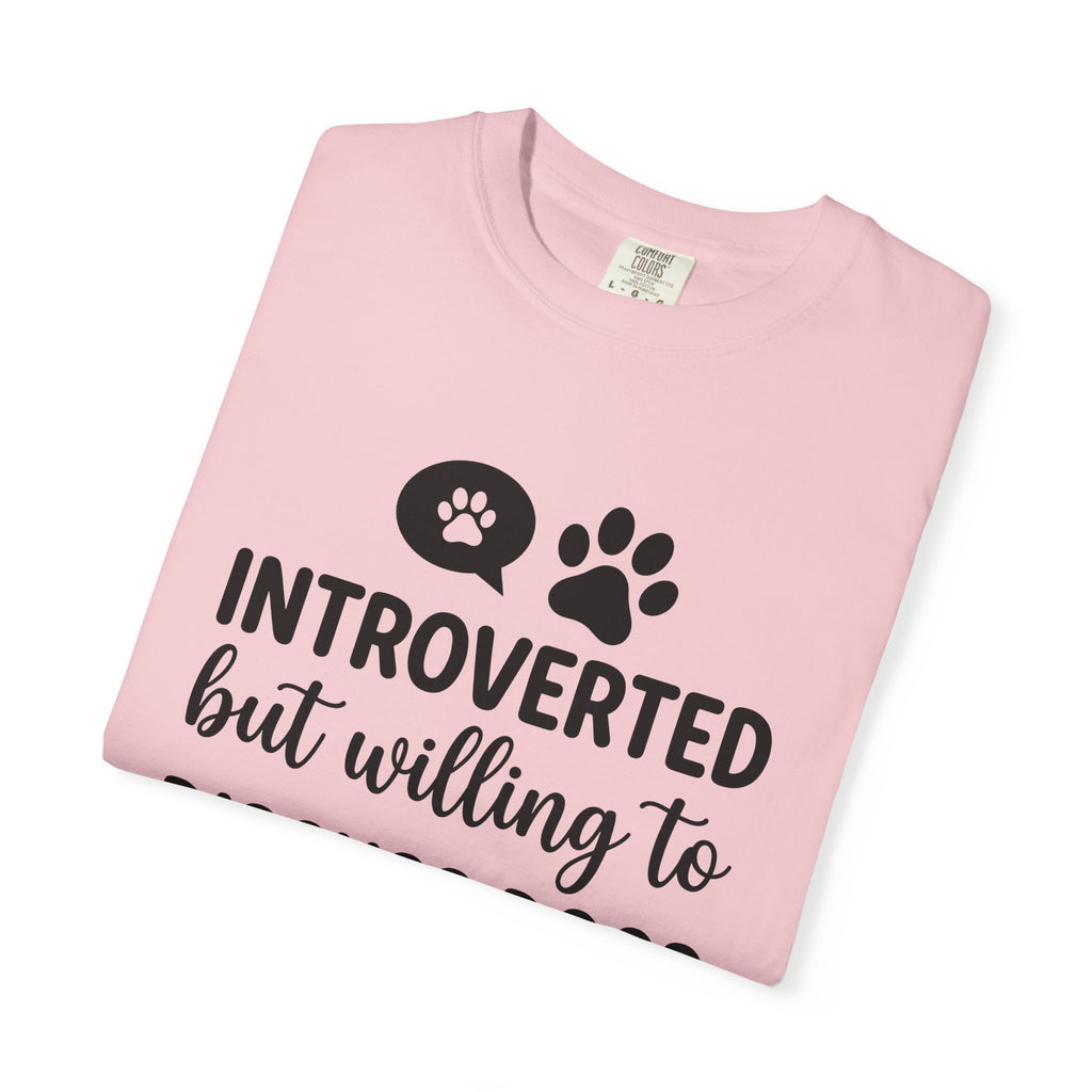 Paw Print Shirt Dog Creature Gift Women Hand Drawn Tee Footprint T-Shirt Dog Fan Paw Graphic Illustration Tshirt Abstract Talk Bubble Tshirt