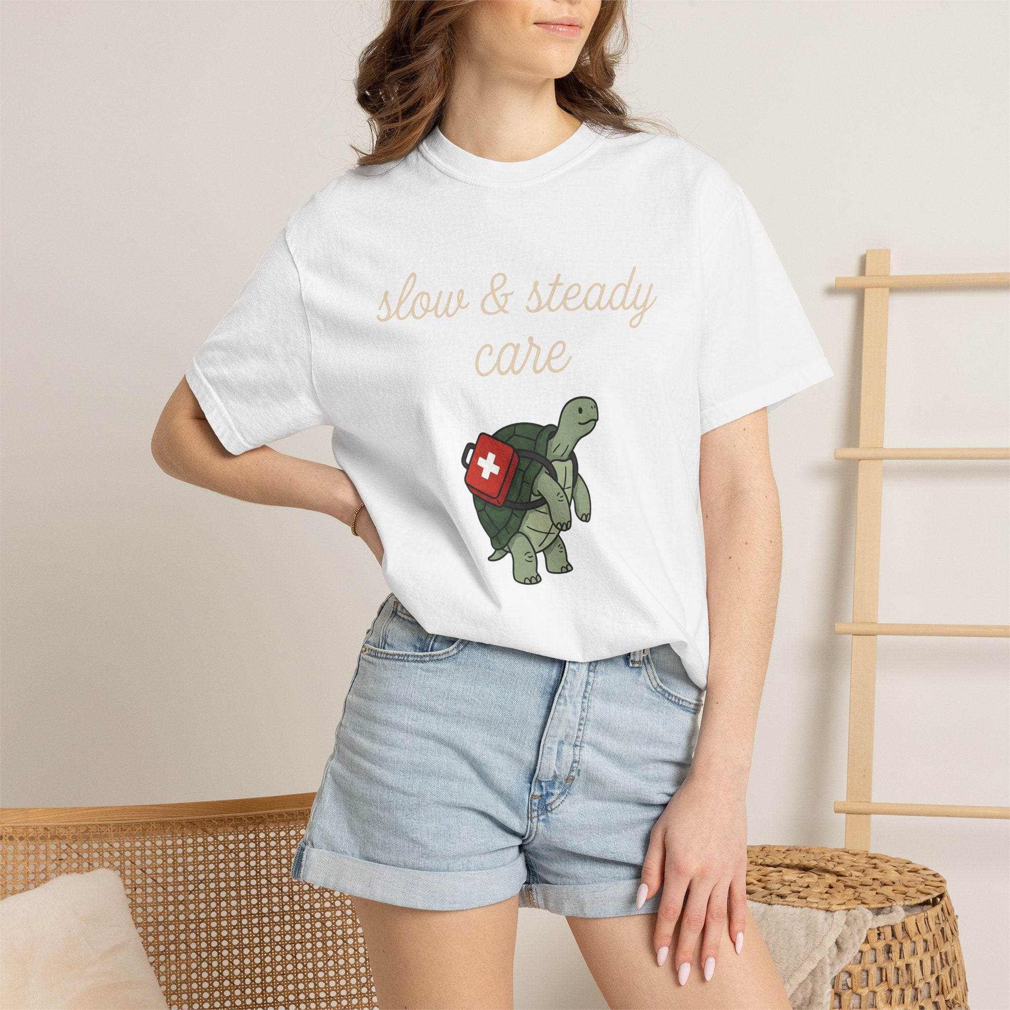 Turtle Nurse Shirt Nurses Wildlife Gift Women Graphic Tee Turtle T-Shirt Nurse Enthusiast Animal Graphic Illustration Doodle Medical Bag
