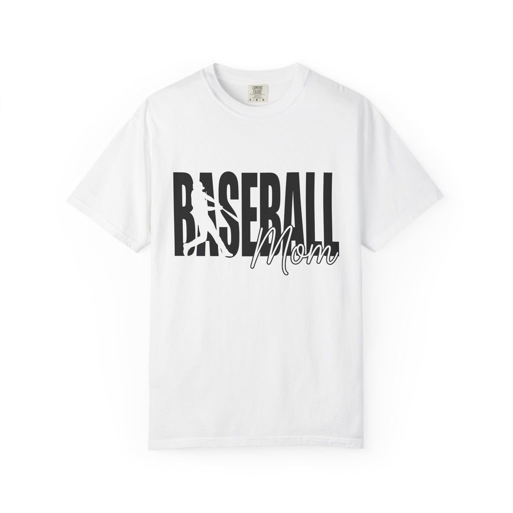Baseball Player Shirt Baseball Mom Family Gift Women Bold Tee Ballplayer T-Shirt Mom Fan Baller Tshirt Clan Graphic Minimalist Script Tshirt