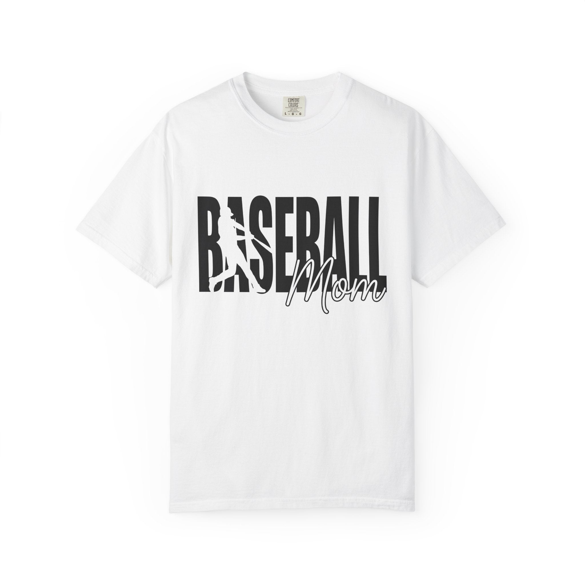 Baseball Player Shirt Baseball Mom Family Gift Women Bold Tee Ballplayer T-Shirt Mom Fan Baller Tshirt Clan Graphic Minimalist Script Tshirt