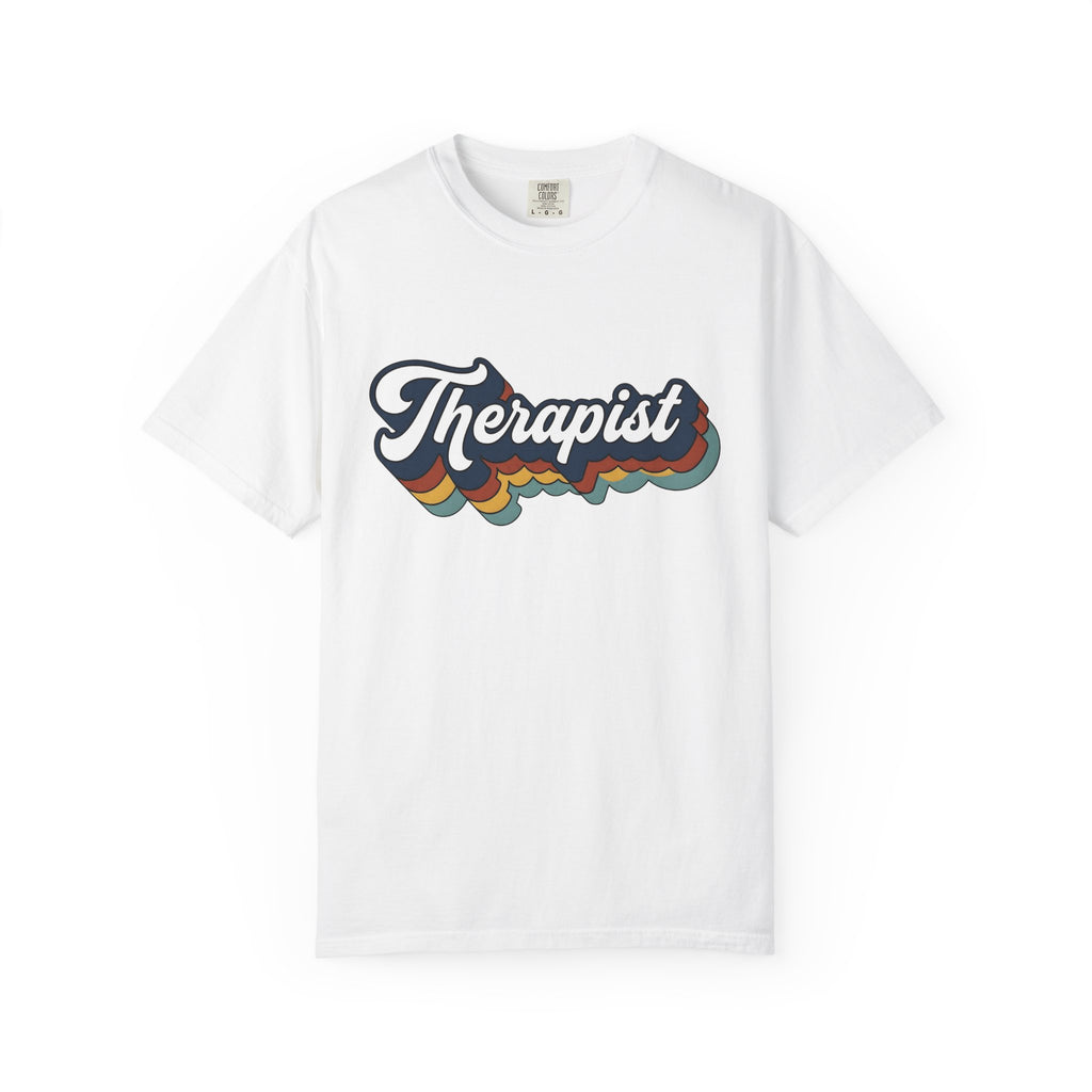Counselor Message Shirt Therapist Wellness Gift Women Vintage Tee Therapy T-Shirt Counselor Fan Retro Tshirt Health Graphic Hand Drawn